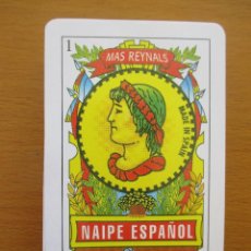 Barajas de cartas: BARAJA ESPAÑOLA MAS REYNALS NAIPE ESPAÑOL 50 CARTAS. Lote 212212498