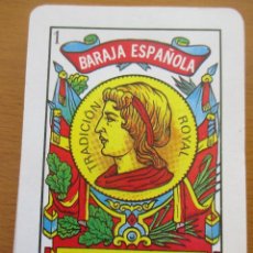 Barajas de cartas: BARAJA ESPAÑOLA TRADICIÓN ROYAL CALIDAD SUPERIOR Nº1 40 CARTAS. Lote 212213172