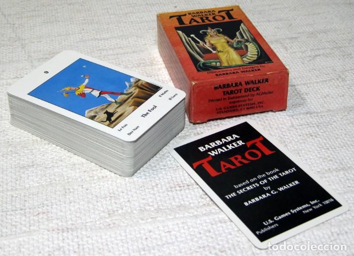 Barajas de cartas: BARBARA WALKER TAROT, AGMuller 1986 - Foto 8