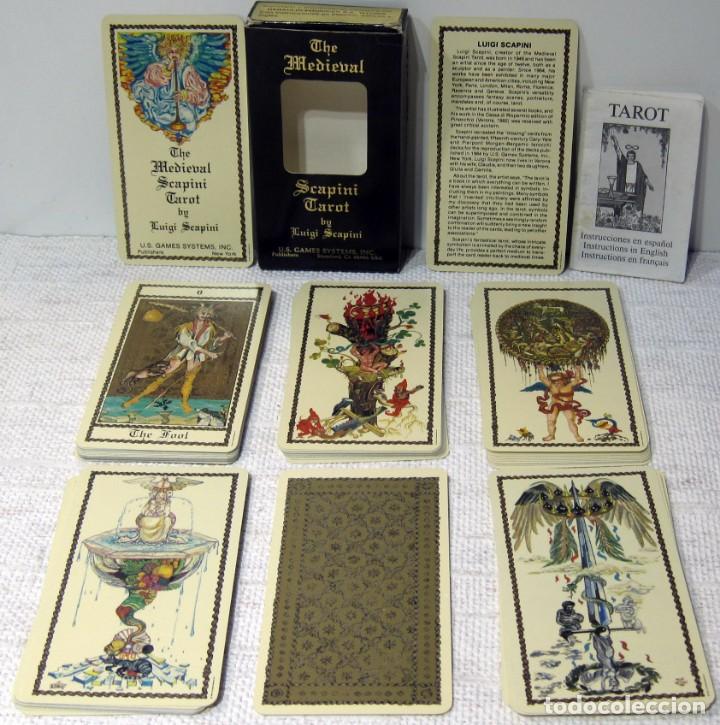 The Medieval Scapini Tarot Luigi Scapini outlet 78 Card Deck Instructions US Games 1985