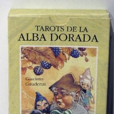 Barajas de cartas: TAROTS DE LA ALBA DORADA. GIACINTO GAUDENZI. CASTELLANO. ARCANOS MAYORES. 1991