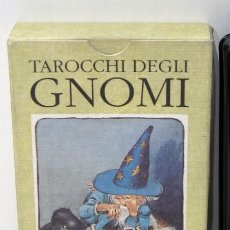 Barajas de cartas: TAROCCHI DEGLI GNOMI, ANTONIO LUPATELLI, LO SCARABEO 1991. ARCANOS MAYORES.