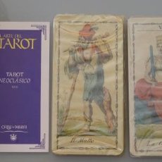 Jeux de cartes: BARAJA DE CARTAS DE TAROT. NEOCLÁSICO 1810. LO SCARABEO 2000. PRECINTADA. 210 GR. Lote 213420723
