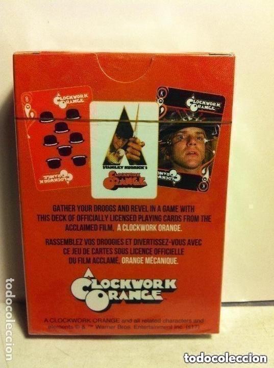 Barajas de cartas: clockwork orange - (aquarius) - precinto--poker - Foto 2