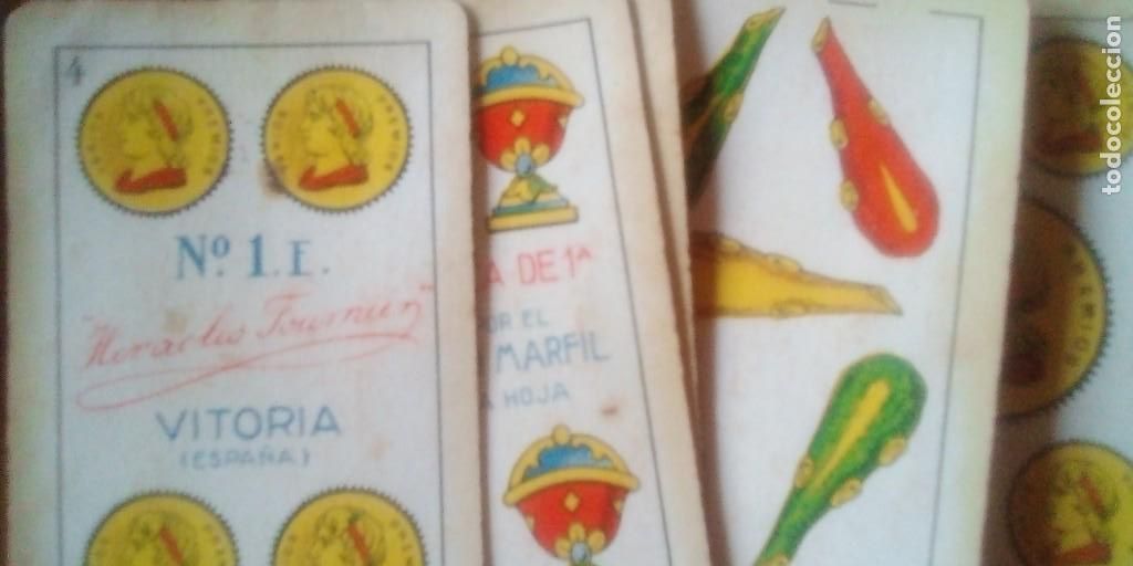 Barajas de cartas: Baraja espa&ntilde;ola completa. - Foto 4