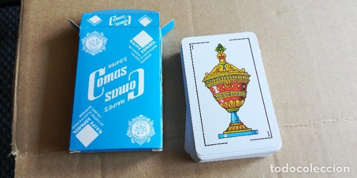 Barajas de cartas: Baraja de naipes comas - la caixa M. - Foto 1