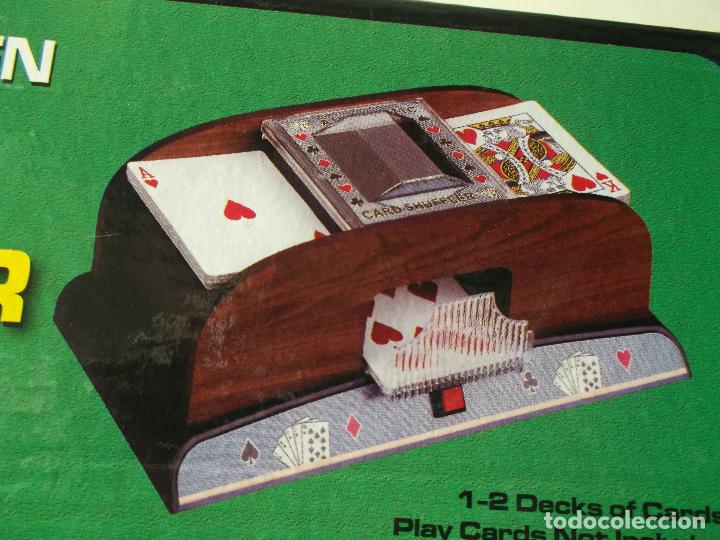 Barajas de cartas: poker,card shuffer,deluxe wooden,mezclador de cartas automatico,poker, etc - Foto 4 - 221768771