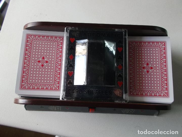 Barajas de cartas: poker,card shuffer,deluxe wooden,mezclador de cartas automatico,poker, etc - Foto 8 - 221768771