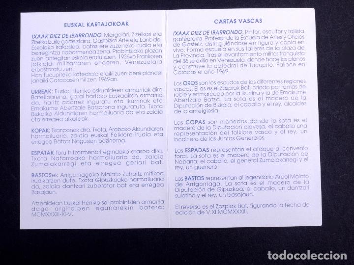 Barajas de cartas: BARAJA VASCA - Foto 8