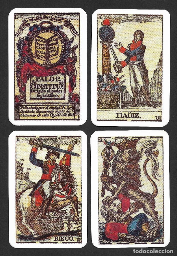 Barajas de cartas: Baraja Constitucional facs&iacute;mil - Foto 1