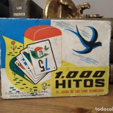 Barajas de cartas: 1.000 HITOS - EL JUEGO DE LOS 1.000 KMS. HERACLIO FOURNIER (EDMOND DUJARDIN 1964).. Lote 357121325