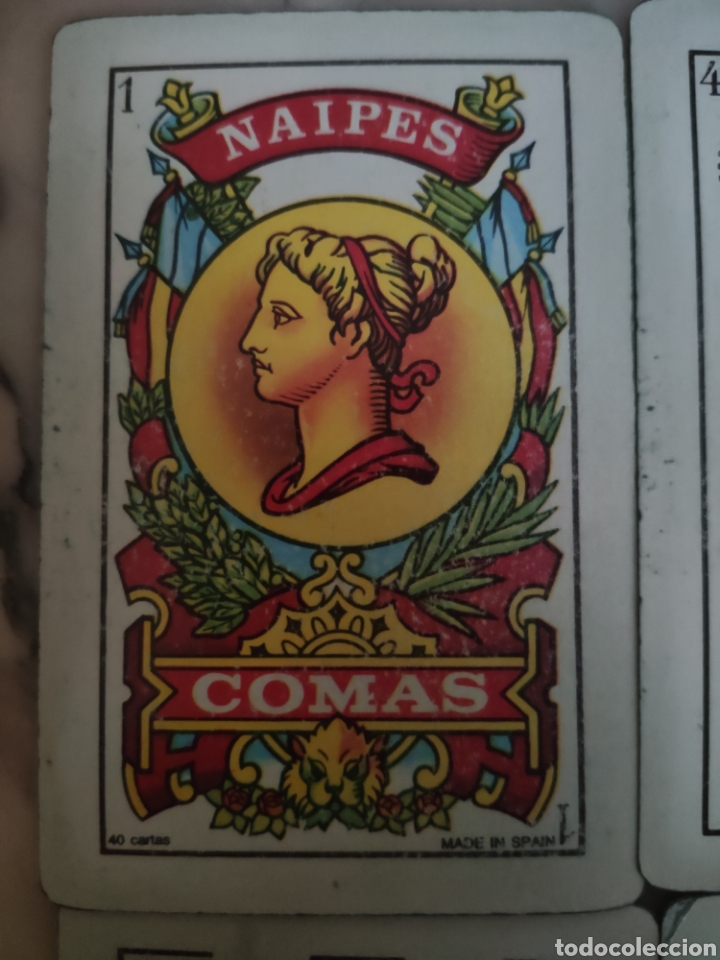 Barajas de cartas: Baraja Naipes Comas N 77. ASM - Foto 2