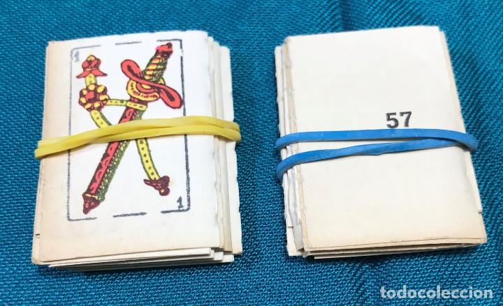 Barajas de cartas: JUEGO DE CARTAS MINIATURA - Foto 4