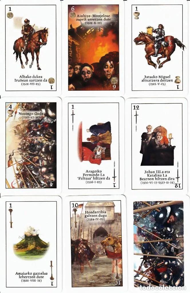 Barajas de cartas: BARAJA &rdquo;LA CONQUISTA DE NAVARRA&rdquo; - Foto 2