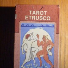 Mazzi di carte: BARAJA - TAROT ETRUSCO - 78 CARTAS - NAIPES - LO SCARABEO - NUEVA. Lote 225632555