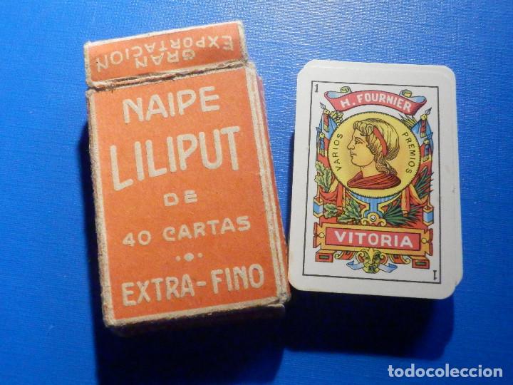 Mini Baraja Española Fournier Liliput 40 Cartas