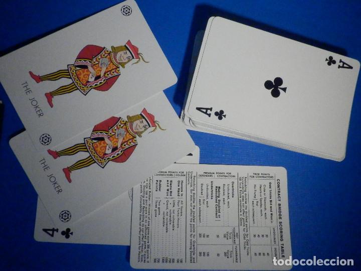 Barajas de cartas: BARAJA DE CARTAS - Poker - FOURNIER - Con timbre sobre naipes - Motivos taurinos - Foto 2 - 226400123