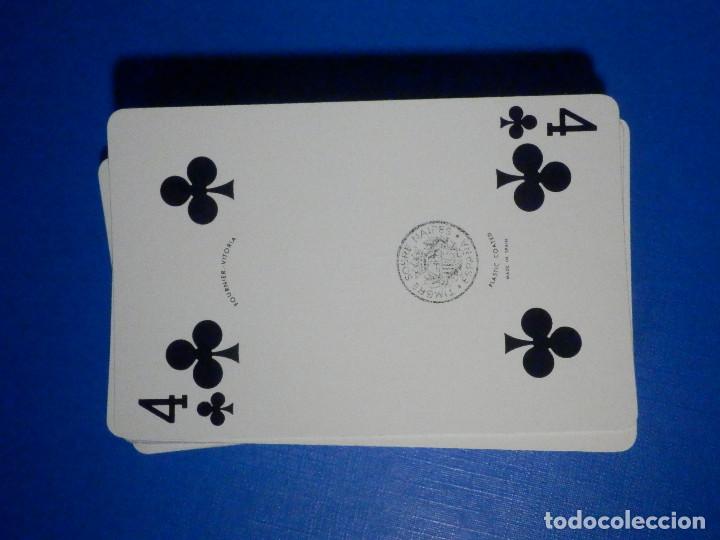 Barajas de cartas: BARAJA DE CARTAS - Poker - FOURNIER - Con timbre sobre naipes - Motivos taurinos - Foto 3 - 226400123