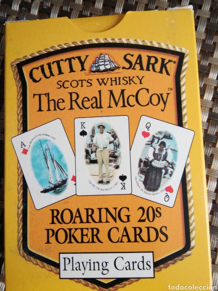 Barajas de cartas: Barajas Poker Cutty Sark - Foto 1