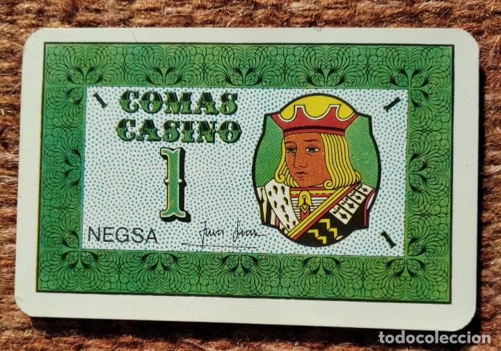 Barajas de cartas: 1 COMAS CASINO - NEGSA - Foto 1
