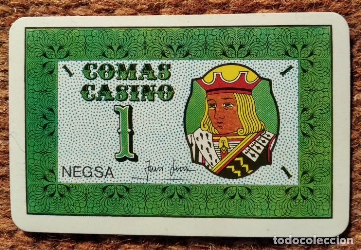 Barajas de cartas: 1 COMAS CASINO - NEGSA - Foto 2
