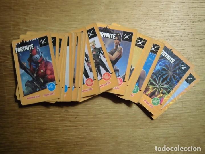 Barajas de cartas: LOTE DE CARTAS FORTNITE - Foto 1