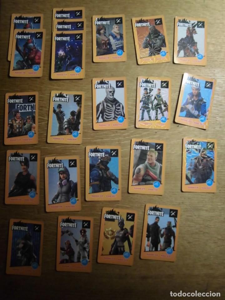 Barajas de cartas: LOTE DE CARTAS FORTNITE - Foto 2