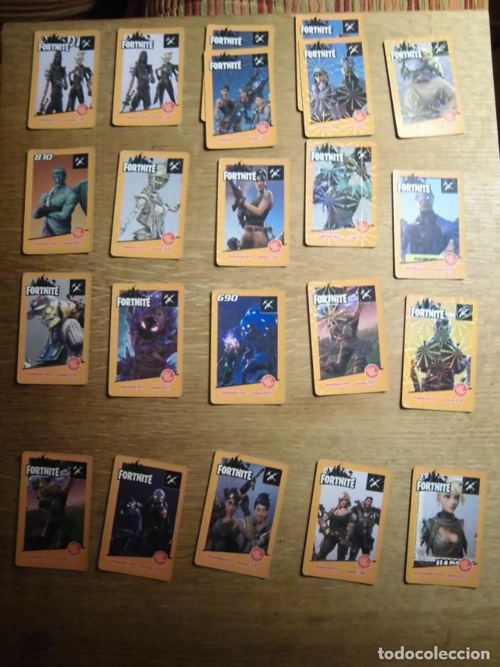Barajas de cartas: LOTE DE CARTAS FORTNITE - Foto 3