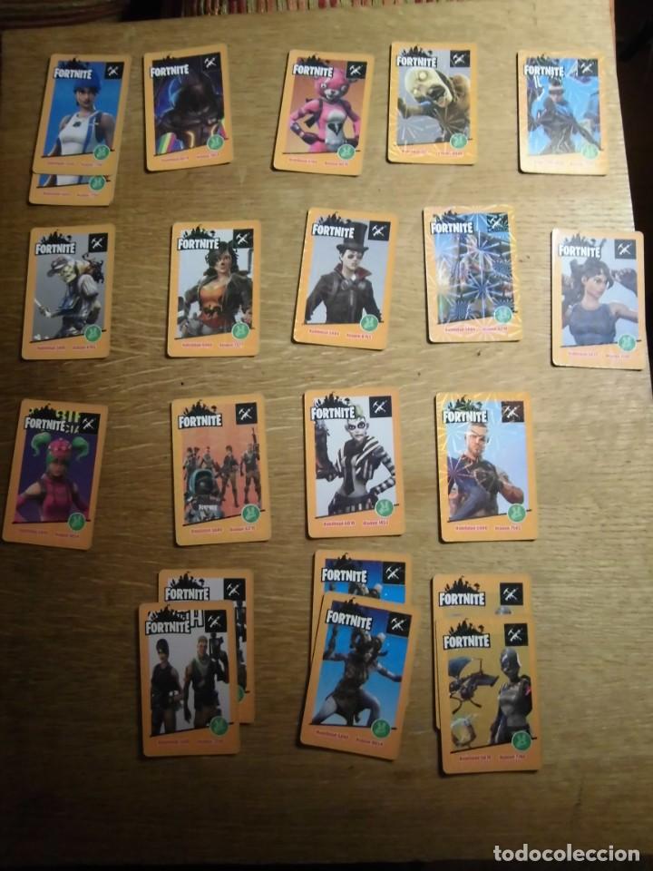 Barajas de cartas: LOTE DE CARTAS FORTNITE - Foto 4