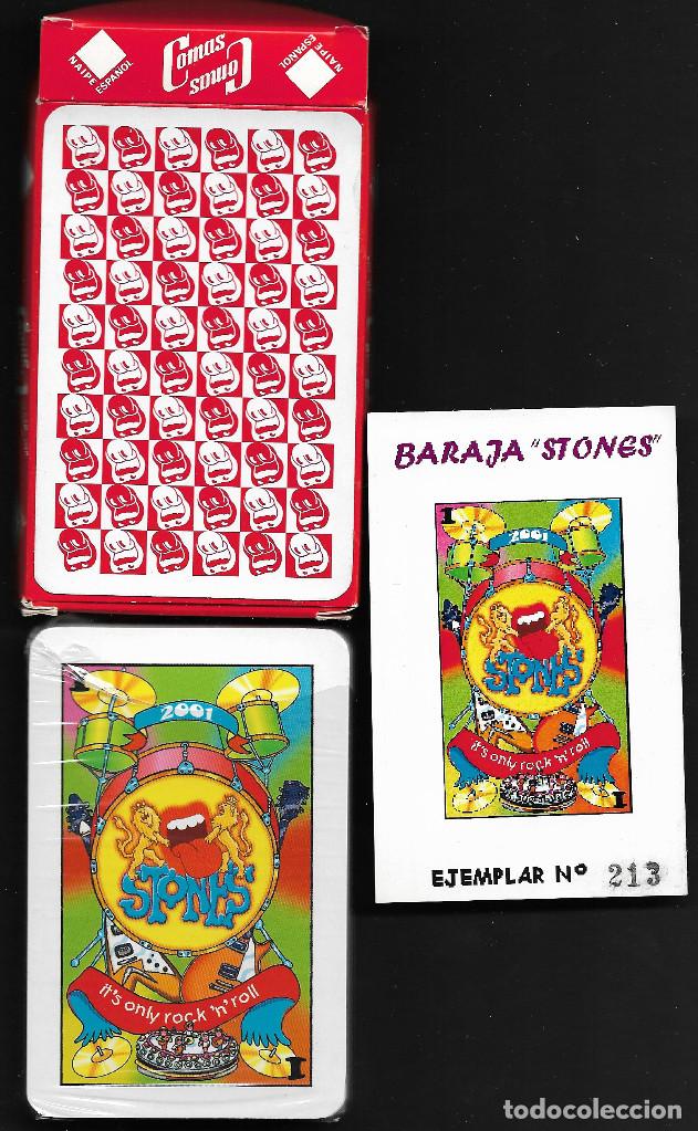 Barajas de cartas: Baraja Rolling Stones de El Sendero - Foto 1