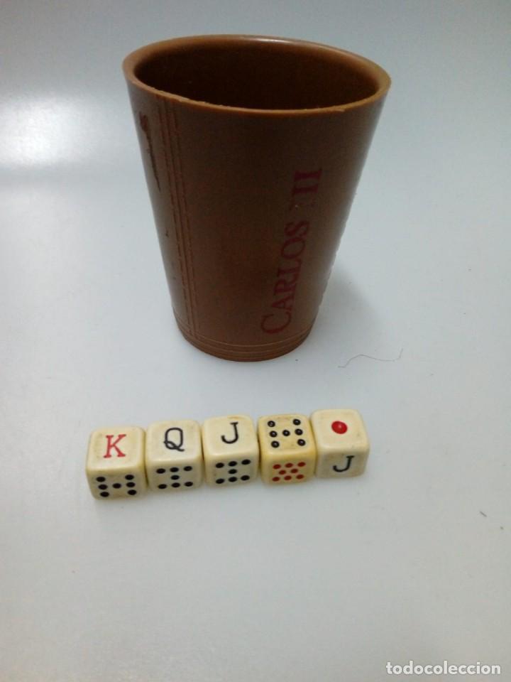 Barajas de cartas: BOTE DE POKER CON DADOS - Foto 1