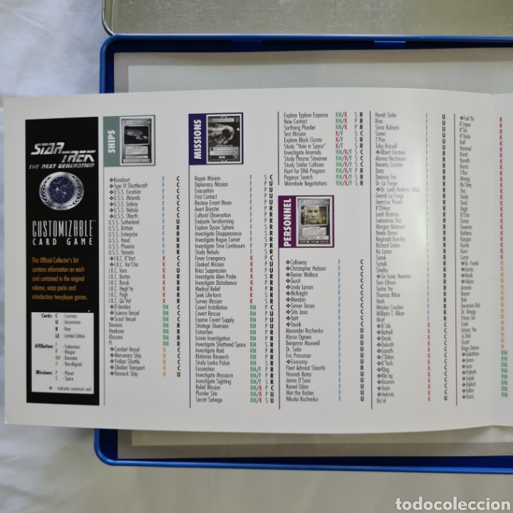 Barajas de cartas: Star TreK The Next Generation. Customizable Card Game - Foto 2