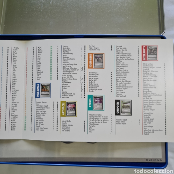 Barajas de cartas: Star TreK The Next Generation. Customizable Card Game - Foto 3