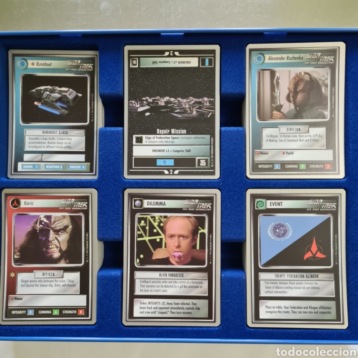 Barajas de cartas: Star TreK The Next Generation. Customizable Card Game - Foto 5