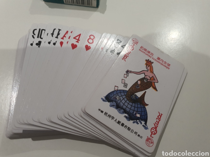 Barajas de cartas: Dos barajas de poker extranjeras - Foto 3