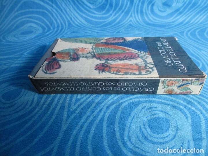 Barajas de cartas: A ESTRENAR,BARAJA ORACULO DE LOS 4 ELEMENTOS EDICIONES ORBIS 2002 - Foto 4