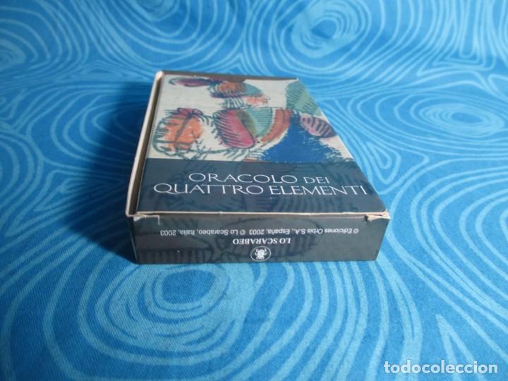 Barajas de cartas: A ESTRENAR,BARAJA ORACULO DE LOS 4 ELEMENTOS EDICIONES ORBIS 2002 - Foto 5