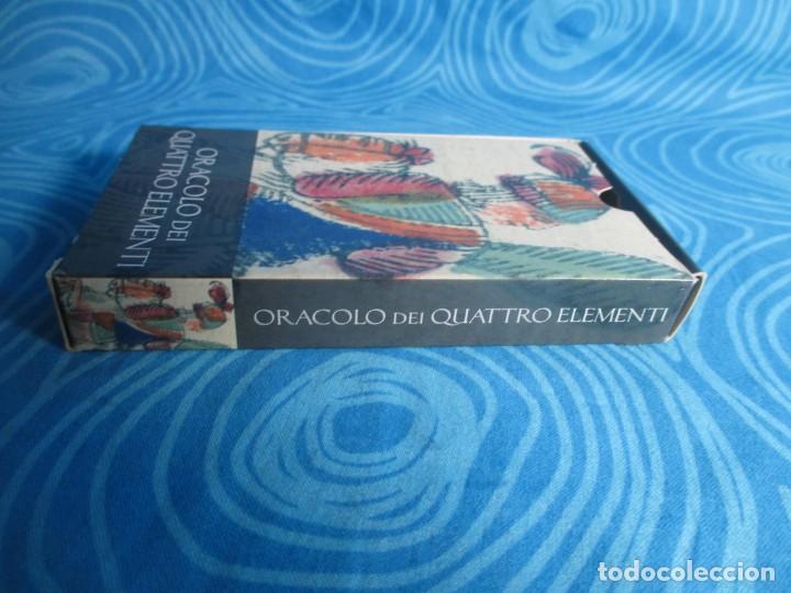 Barajas de cartas: A ESTRENAR,BARAJA ORACULO DE LOS 4 ELEMENTOS EDICIONES ORBIS 2002 - Foto 6