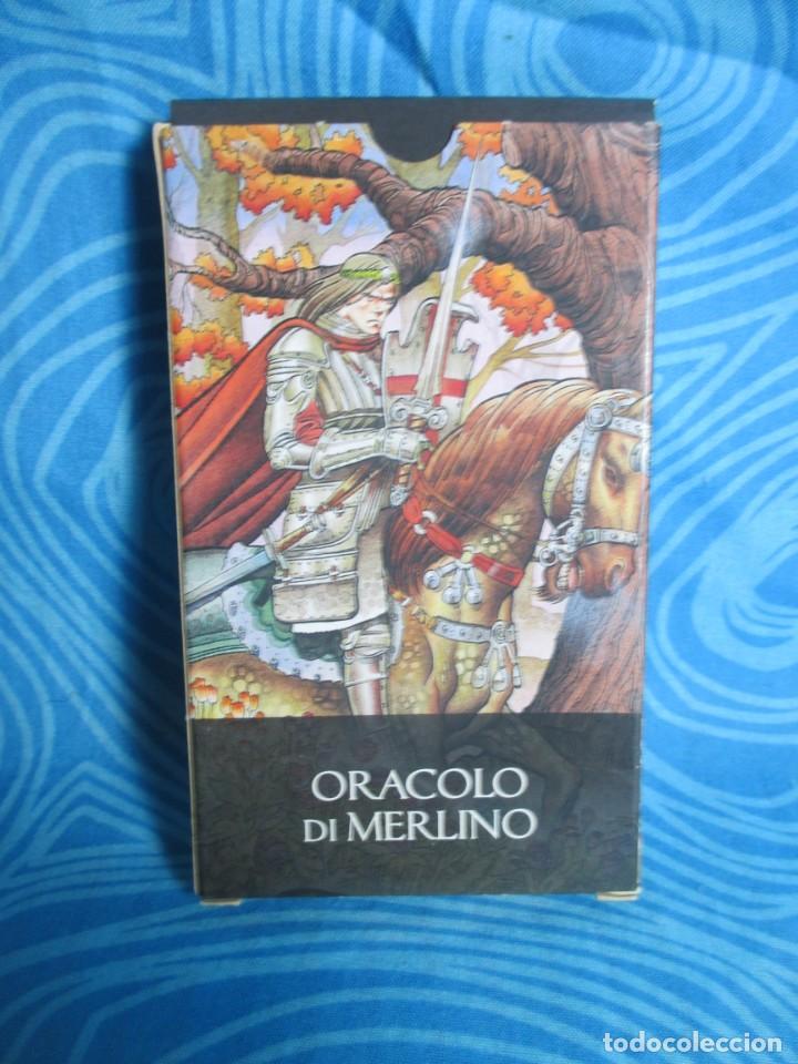 Barajas de cartas: A ESTRENAR, BARAJA ORACULO DE MERLIN EDICIONES ORBIS 2002 - Foto 3