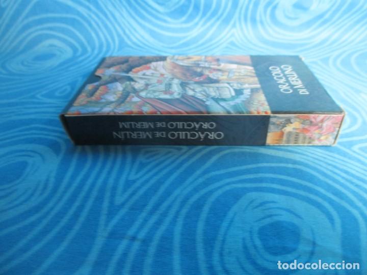 Barajas de cartas: A ESTRENAR, BARAJA ORACULO DE MERLIN EDICIONES ORBIS 2002 - Foto 4