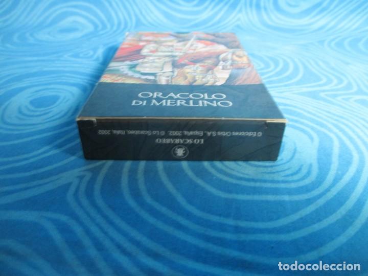 Barajas de cartas: A ESTRENAR, BARAJA ORACULO DE MERLIN EDICIONES ORBIS 2002 - Foto 5