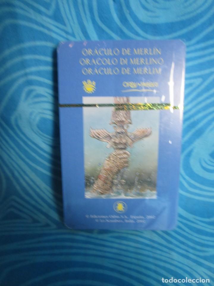 Barajas de cartas: A ESTRENAR, BARAJA ORACULO DE MERLIN EDICIONES ORBIS 2002 - Foto 8