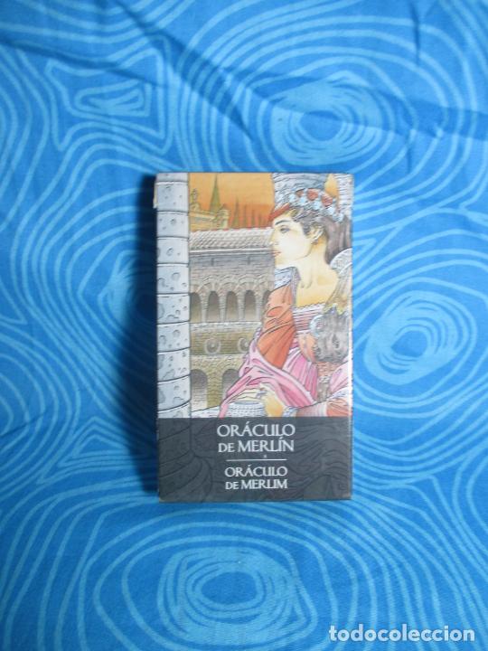 Barajas de cartas: A ESTRENAR, BARAJA ORACULO DE MERLIN EDICIONES ORBIS 2002 - Foto 1