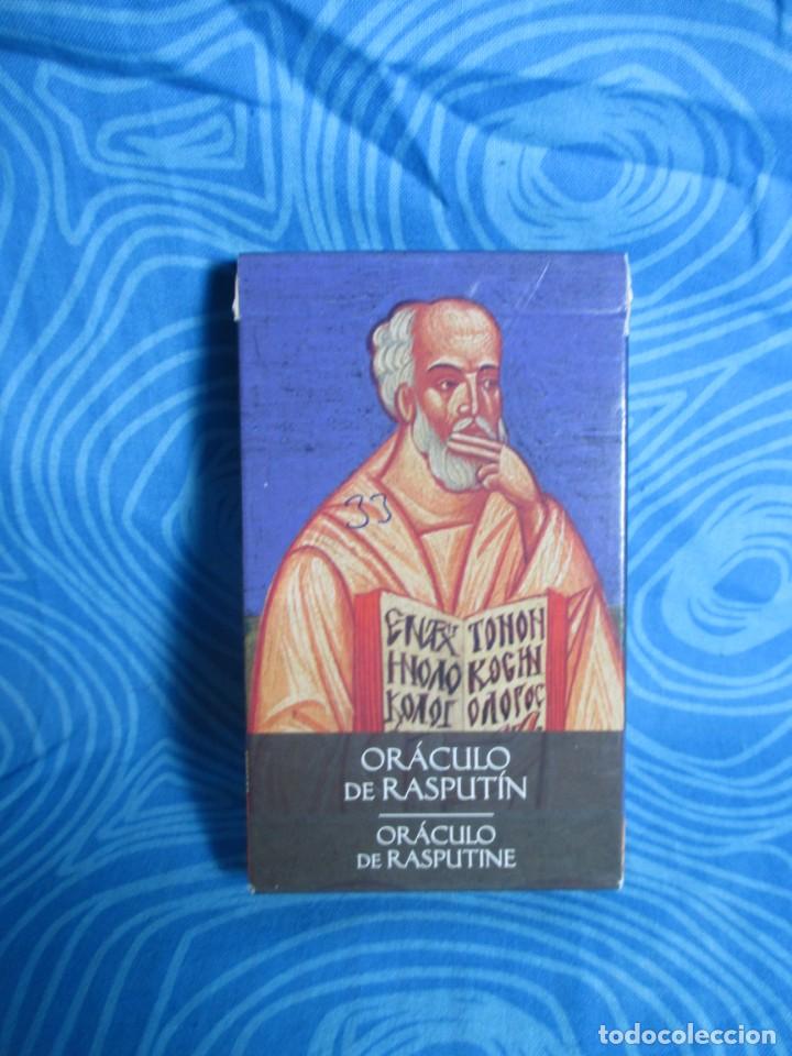 Barajas de cartas: A ESTRENAR, BARAJA ORACULO DE RASPUTIN, EDICIONES ORBIS 2002 - Foto 2