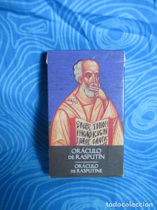 Barajas de cartas: A ESTRENAR, BARAJA ORACULO DE RASPUTIN, EDICIONES ORBIS 2002 - Foto 1
