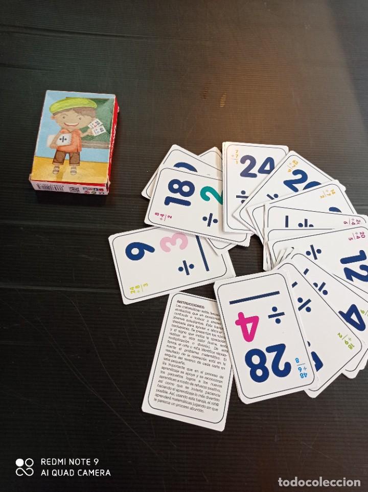 Barajas de cartas: Baraja infantil Divisiones - Foto 1