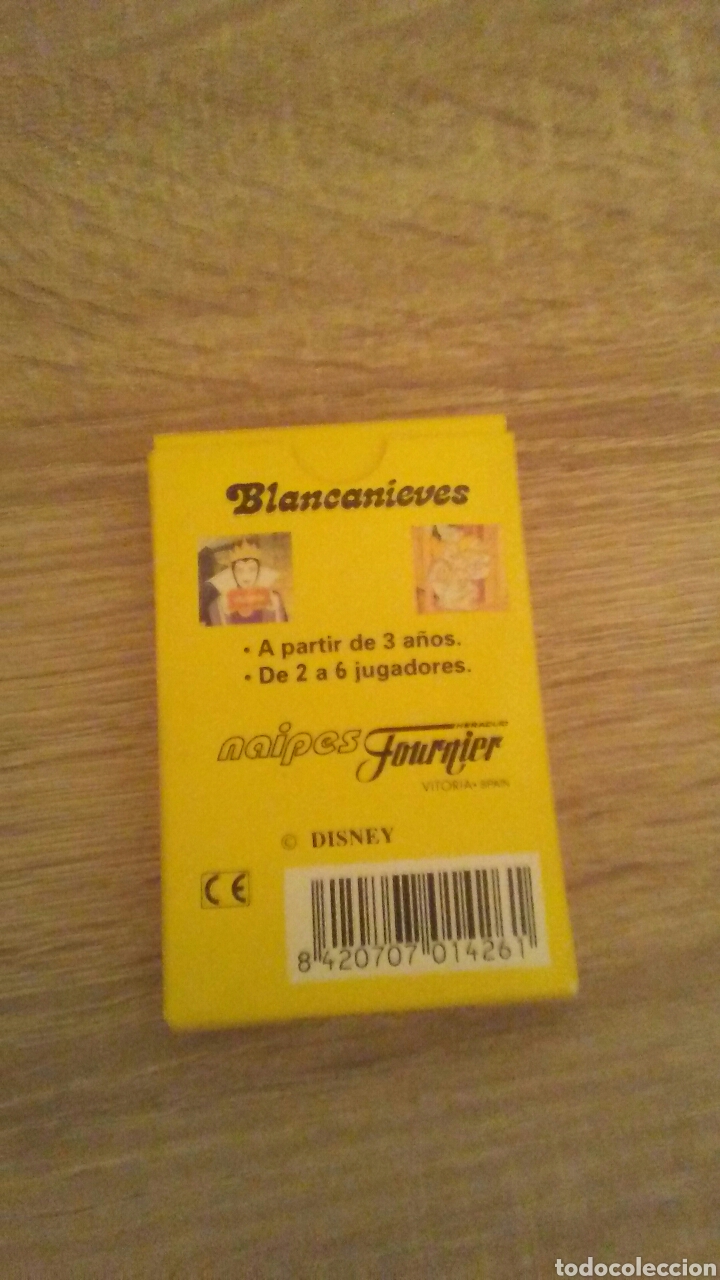 Barajas de cartas: Antigua baraja de Blancanieves - Foto 2