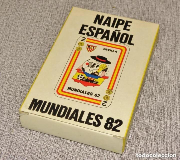 BARAJA DE CARTAS (NAIPES) - NAIPE ESPAÑOL -: MUNDIALES 82 (MUNDIAL DE FUTBOL ESPAÑA 82). SIN USAR (Juguetes y Juegos - Cartas y Naipes - Barajas Infantiles)