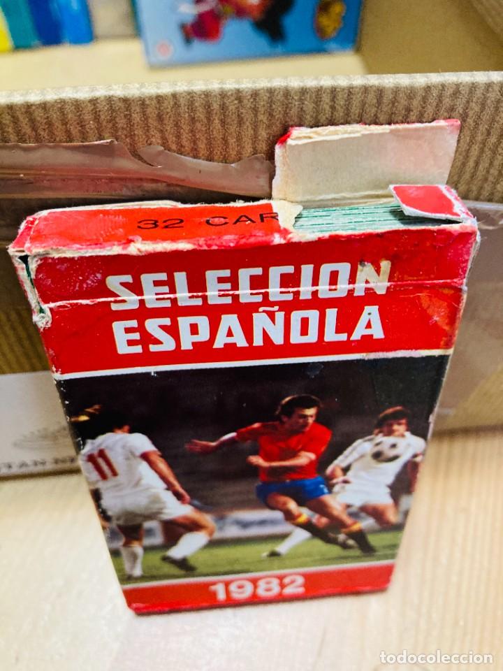 Barajas de cartas: Baraja infantil Selección Española 1982, juego de cartas antiguo, Heraclio Furnier, Baraja de cartas - Foto 3 - 247342405