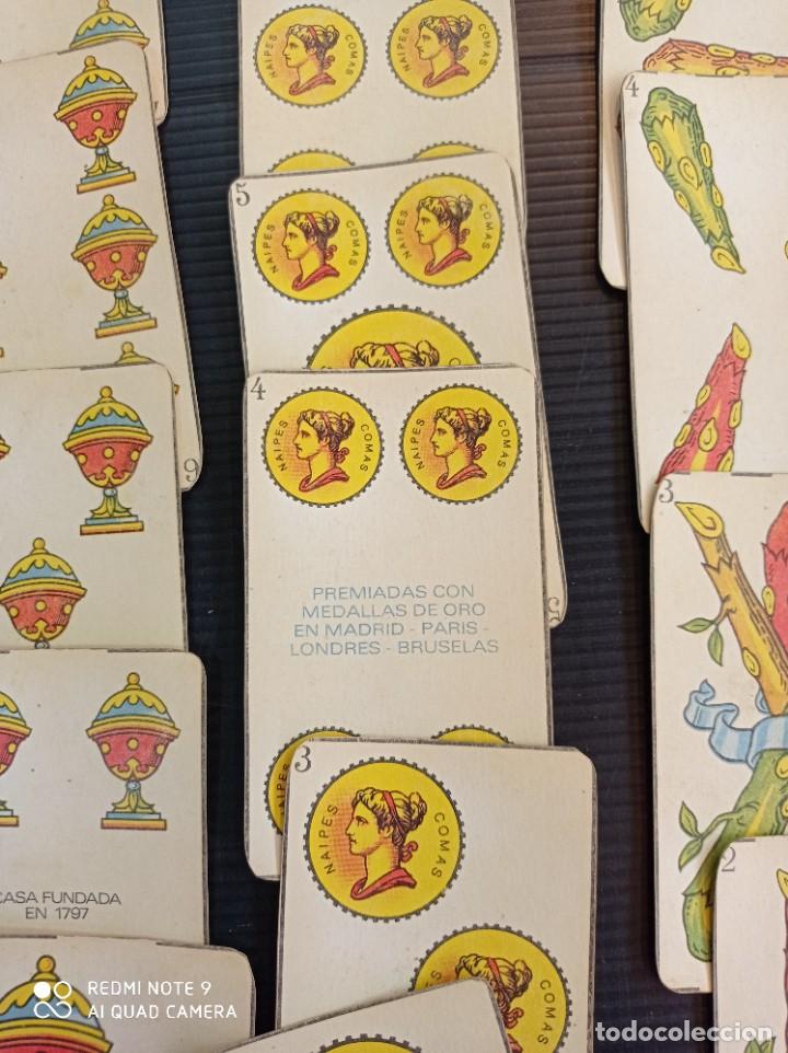 Barajas de cartas: Antigua baraja Espa&ntilde;ola Comas, - Foto 2